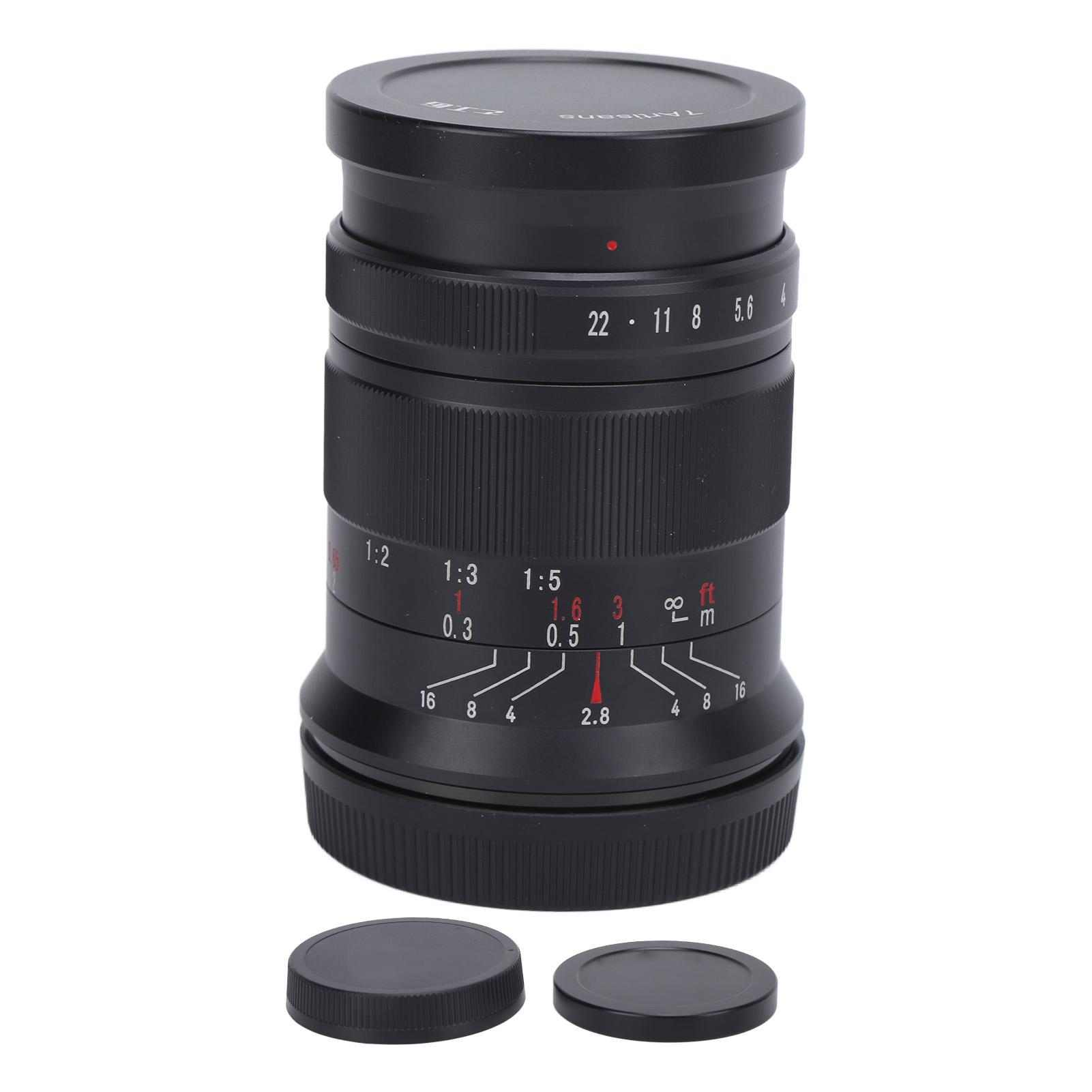 7Artisans 60mm F2.8 II M Mount Полукадровый макрообъектив для Canon EOS M5M6M6II Объектив с ручной фокусировкой
7Artisans 60mm F2.8 II M Mount Полукадровый макрообъектив для Canon EOS M5M6M6II Объектив с ручной фокусировкой