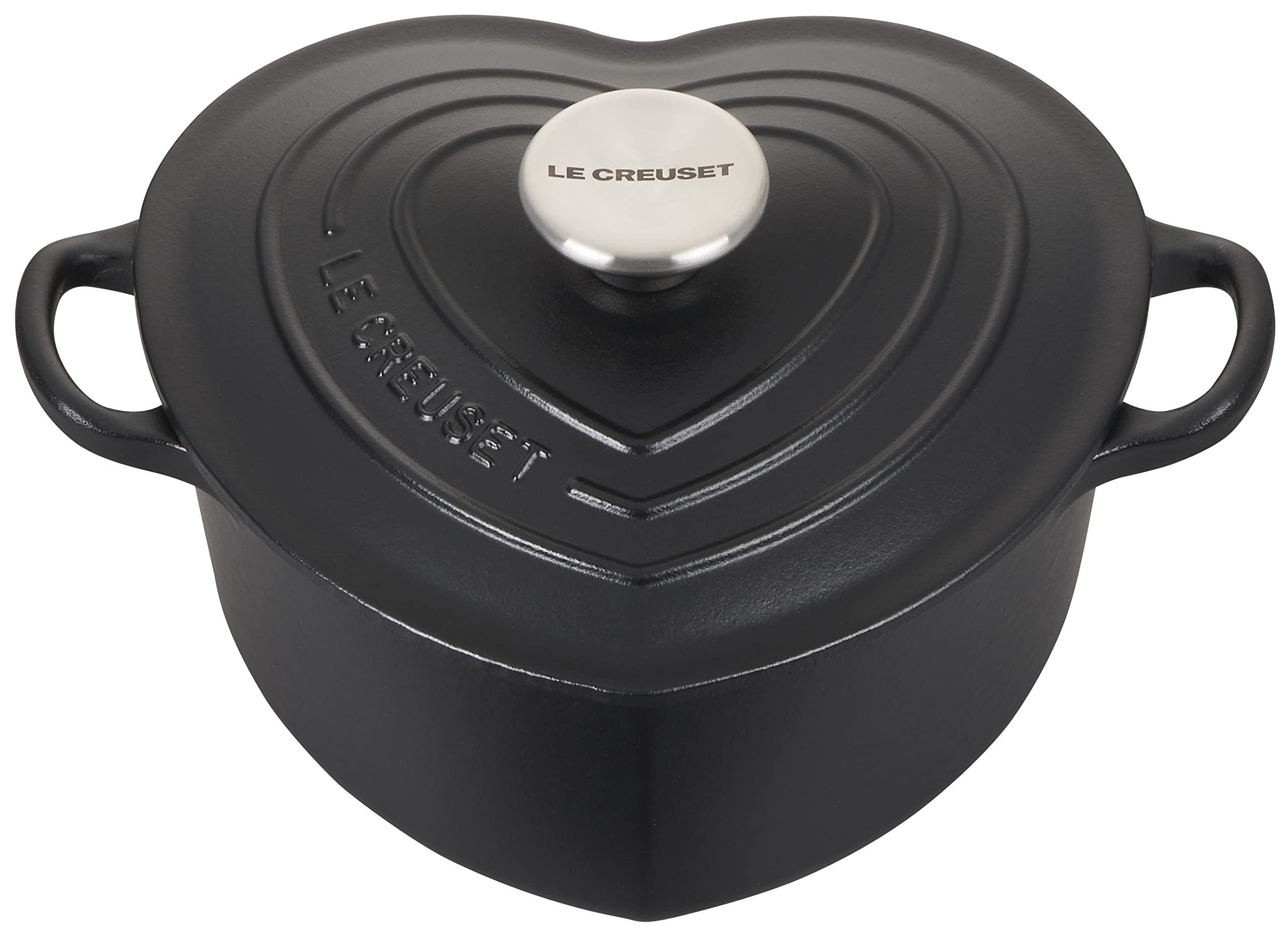 Le Creuset Cocotte d Amour Matte Black Cast Iron Enameled Pot Gas IH Oven Dishwasher Safe
Le Creuset Cocotte d Amour Matte Black Cast Iron Enameled Pot Gas IH Oven Dishwasher Safe