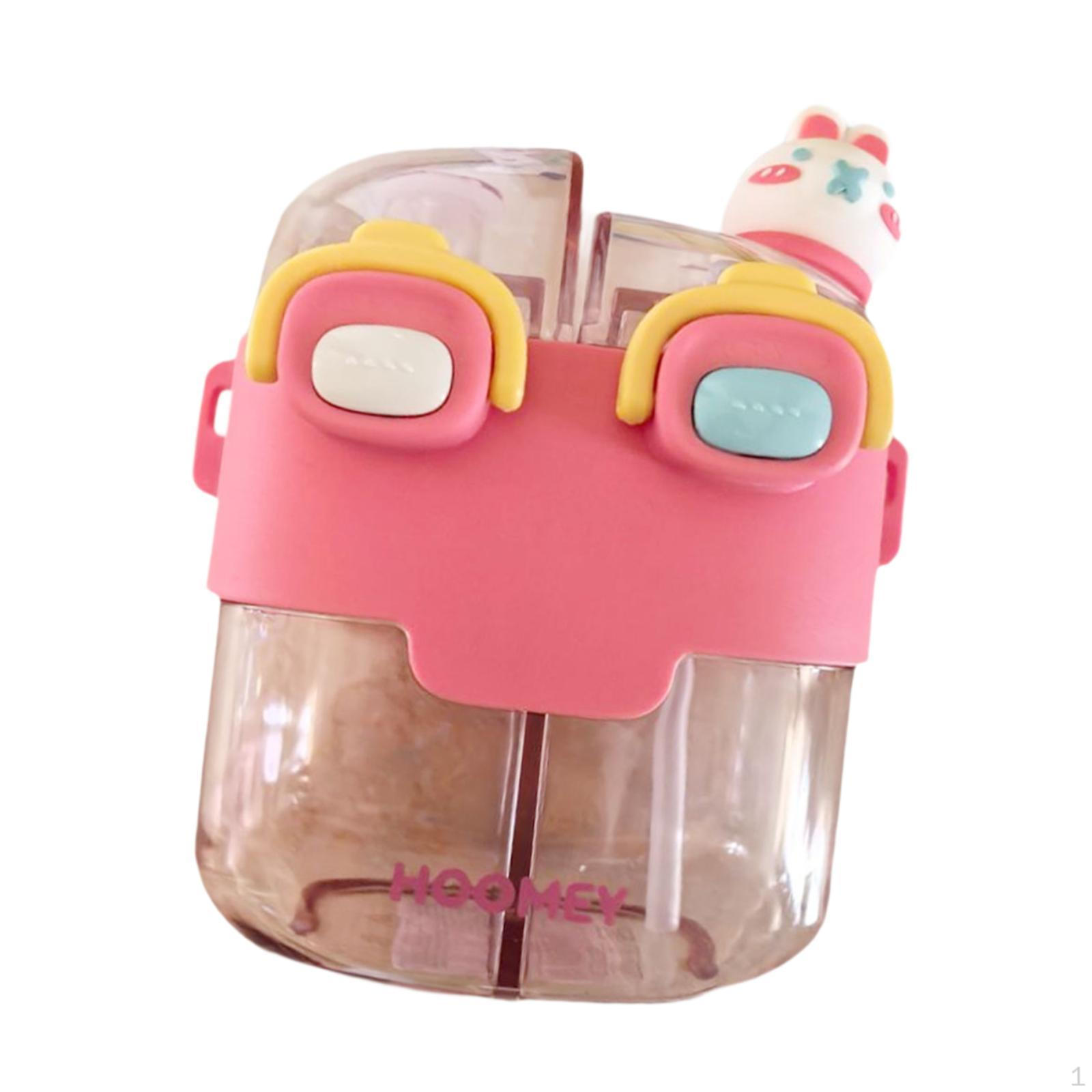 Cute Water Bottle Double Drinking Compartments 780ml Funny Cup with and Strap червоний
Cute Water Bottle Double Drinking Compartments 780ml Funny Cup with and Strap червоний