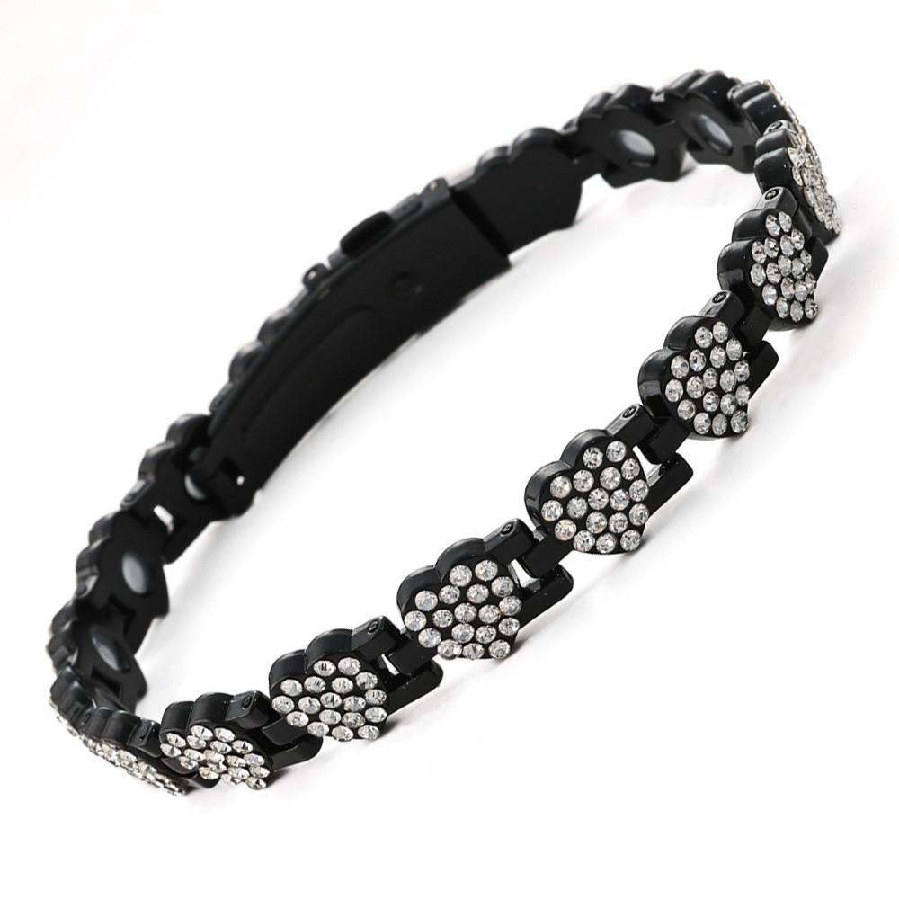 Stainless Steel Anti Static Bangle High Polished Rhinestone Wrist Chain Magnetic Bracelet Outdoor Style 13
Stainless Steel Anti Static Bangle High Polished Rhinestone Wrist Chain Magnetic Bracelet Outdoor Style 13