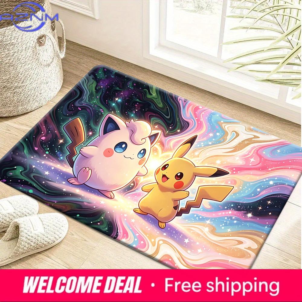 Pokemon Pikachu & Jigglypuff Print Non-Slip Floor Mat Doormat 40cm x 60cm
Pokemon Pikachu & Jigglypuff Print Non-Slip Floor Mat Doormat 40cm x 60cm