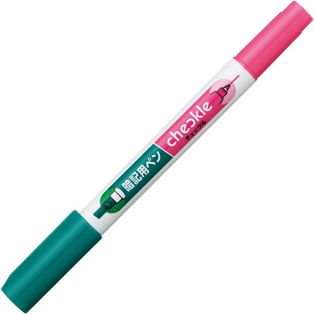 KOKUYO Memorization Green and Pen, Checker, Pink, PM-M120P-1P
KOKUYO Memorization Green and Pen, Checker, Pink, PM-M120P-1P