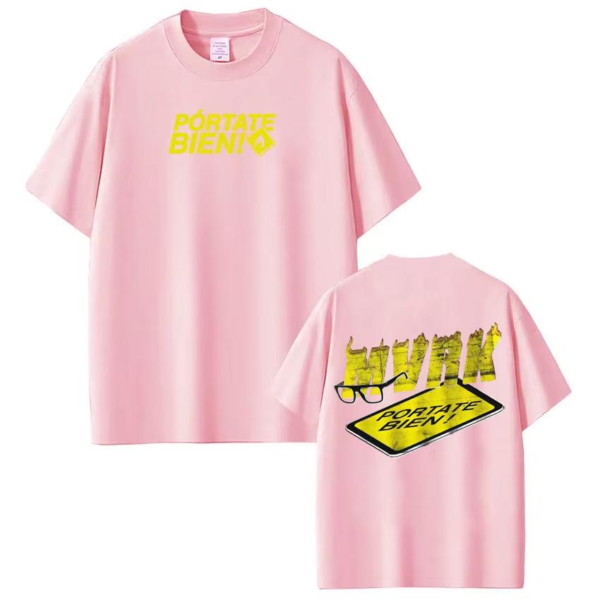 Rapper Mvrk Portate Bien Tour 2026 Print Tshirt Men Women Vintage Tshirt Casual pure Cotton Hiphop Tshirts Streetwear 4XL
Rapper Mvrk Portate Bien Tour 2026 Print Tshirt Men Women Vintage Tshirt Casual pure Cotton Hiphop Tshirts Streetwear 4XL