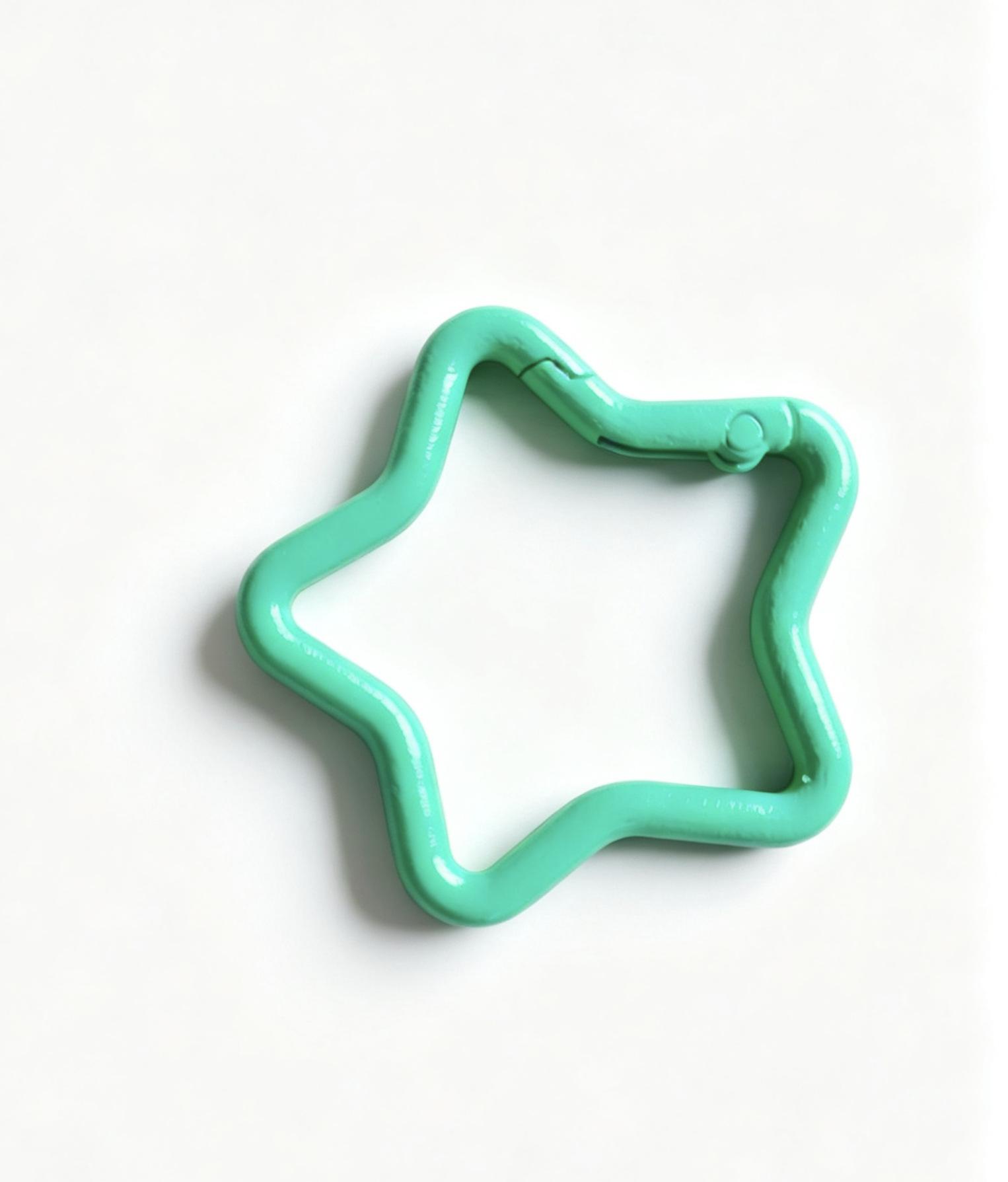 Metal Paint Colored Five-Pointed Star Spring Buckle Jewelry Accessories Handmade Diy Keychain Connecting Ring Pendant *20PCS
Metal Paint Colored Five-Pointed Star Spring Buckle Jewelry Accessories Handmade Diy Keychain Connecting Ring Pendant *20PCS