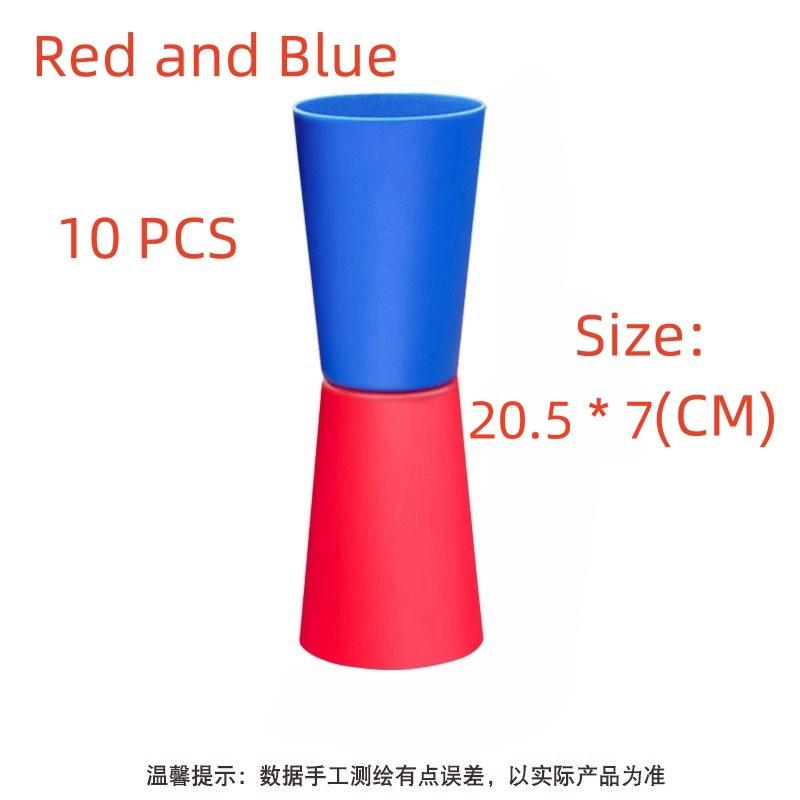 10Pcs Training Marker Road Cones Roller SoccerAgility Training Soft Tower Skating Obstacle Fun Flip Cup Outdoor Toys Kid Toys
10Pcs Training Marker Road Cones Roller SoccerAgility Training Soft Tower Skating Obstacle Fun Flip Cup Outdoor Toys Kid Toys