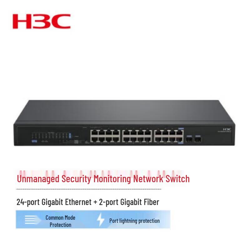 H3C MS4024P-EI Gigabit Ethernet Switch
H3C MS4024P-EI Gigabit Ethernet Switch