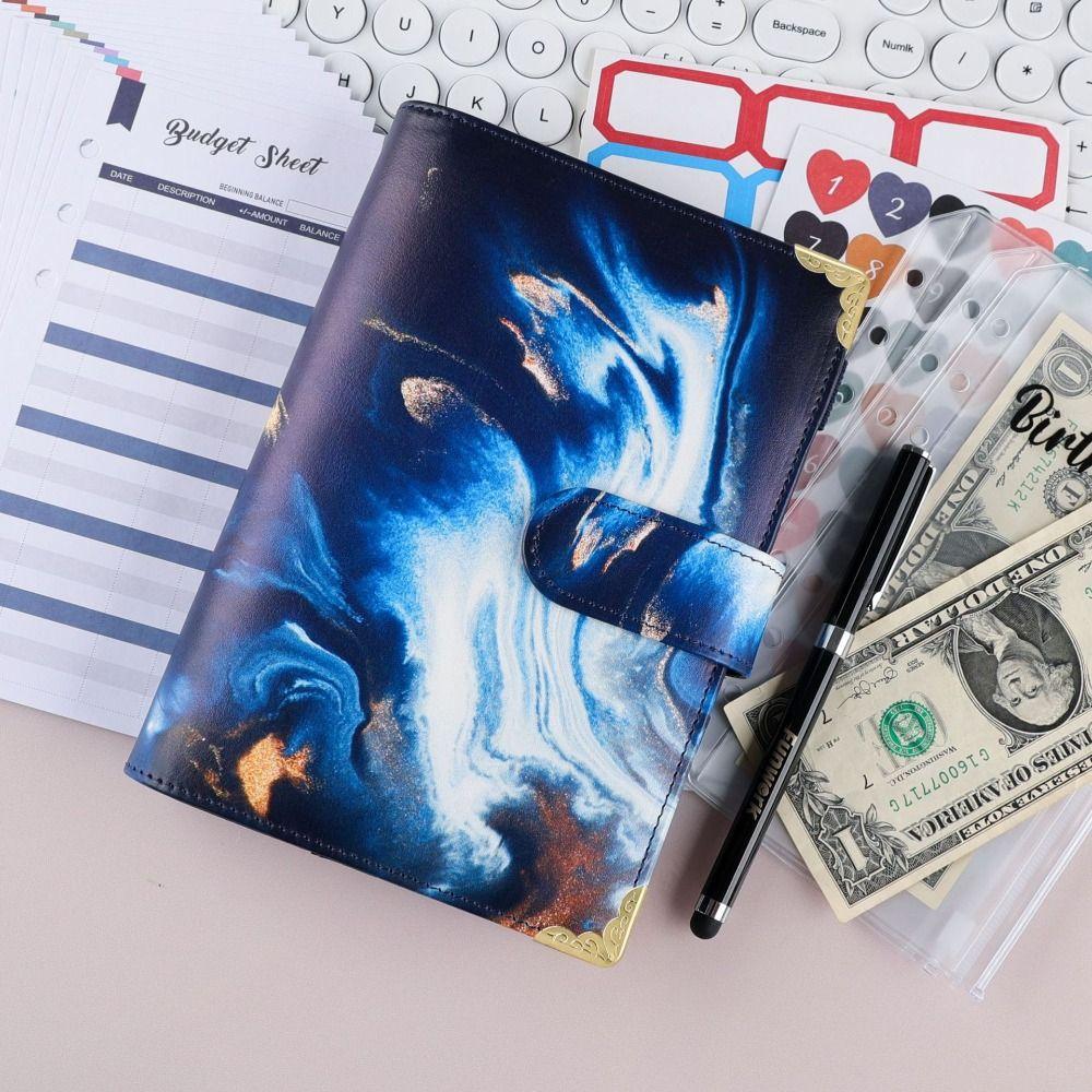 PU Leather Money Organizer for Cash with Zipper Budget Planner Organizer Portable Savings Binder Style 10
PU Leather Money Organizer for Cash with Zipper Budget Planner Organizer Portable Savings Binder Style 10
