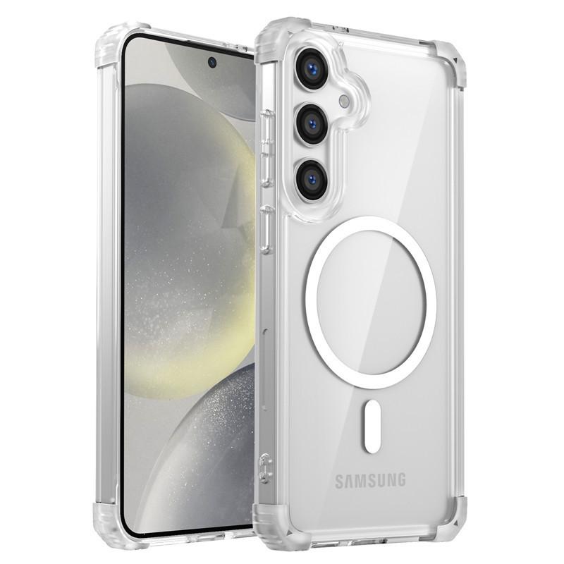 Samsung S26 Ultra Magnetic Transparent Phone Case with Wireless Charging & Four-Corner Drop Protection S26 Plus
Samsung S26 Ultra Magnetic Transparent Phone Case with Wireless Charging & Four-Corner Drop Protection S26 Plus