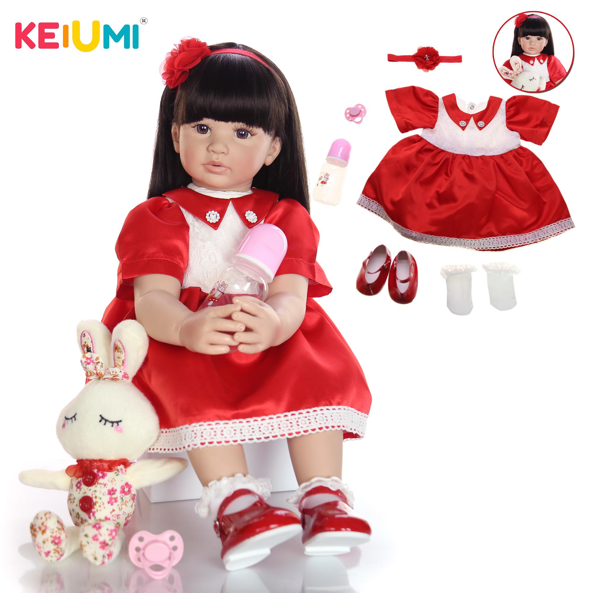 KEIUMI 24 60 см куклы реборн детские игрушки мягкие силиконовые принцесса виниловая кукла для маленьких девочек подарок на день защиты детей лучший друг для игр
KEIUMI 24 60 см куклы реборн детские игрушки мягкие силиконовые принцесса виниловая кукла для маленьких девочек подарок на день защиты детей лучший друг для игр