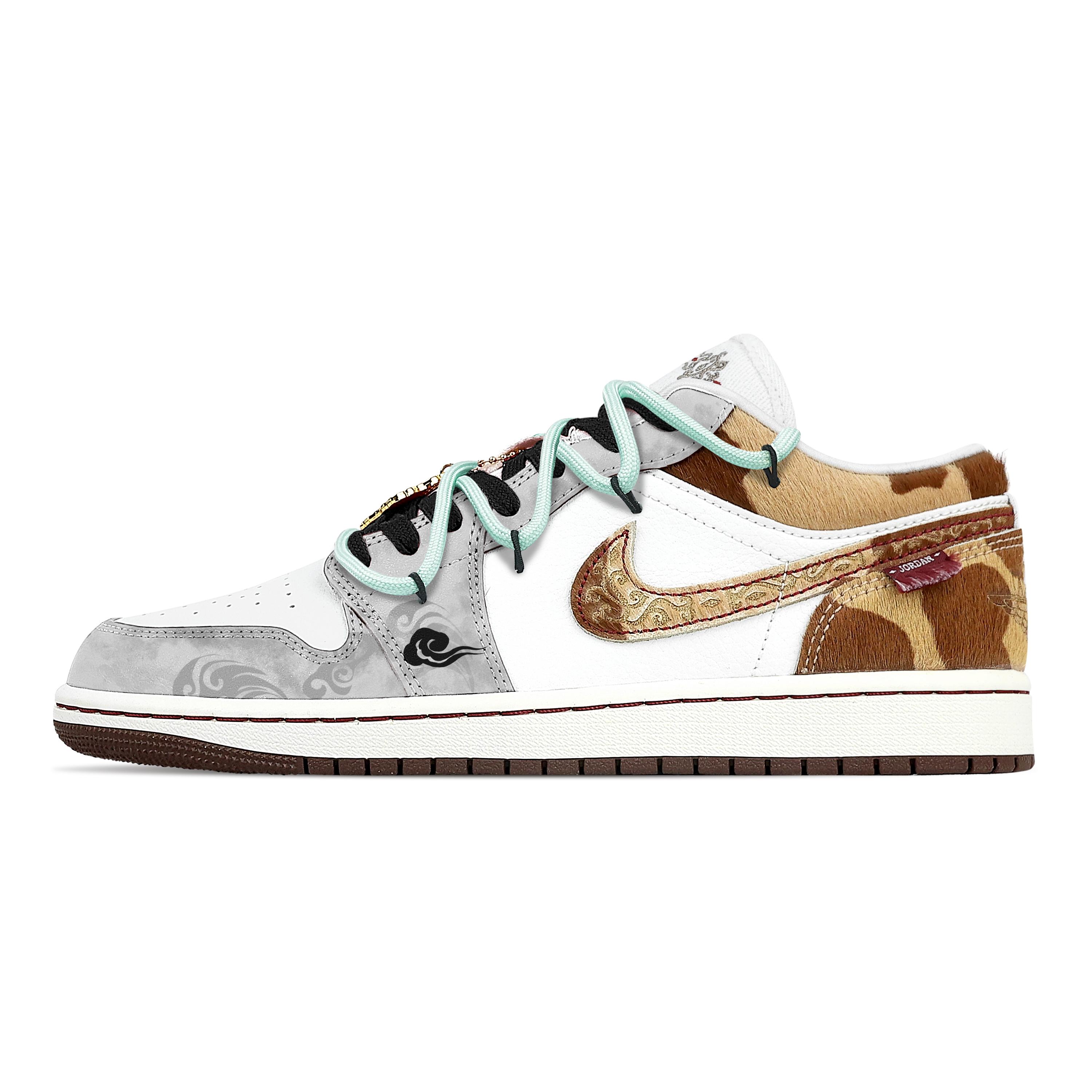 Jordan Air Jordan 1 Galloping Journey Of Ten Thousand Miles Abrasion Resistant Low top Vintage Basketball Shoes Men s IQ5321-121(Team529-) 43
Jordan Air Jordan 1 Galloping Journey Of Ten Thousand Miles Abrasion Resistant Low top Vintage Basketball Shoes Men s IQ5321-121(Team529-) 43