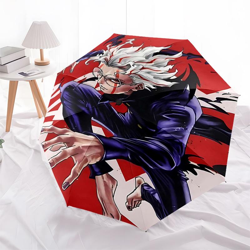 1pc Black Clover Trigun Automatic Folding Umbrella with 8-Bone Iron Frame Portable for Fans, Travelers, and Daily Use.C037
1pc Black Clover Trigun Automatic Folding Umbrella with 8-Bone Iron Frame Portable for Fans, Travelers, and Daily Use.C037