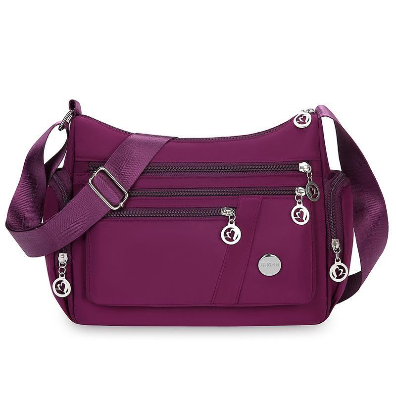 Женская сумка-мессенджер с несколькими отделениями для людей среднего и пожилого возраста 1201 фиолетовый
Женская сумка-мессенджер с несколькими отделениями для людей среднего и пожилого возраста 1201 фиолетовый