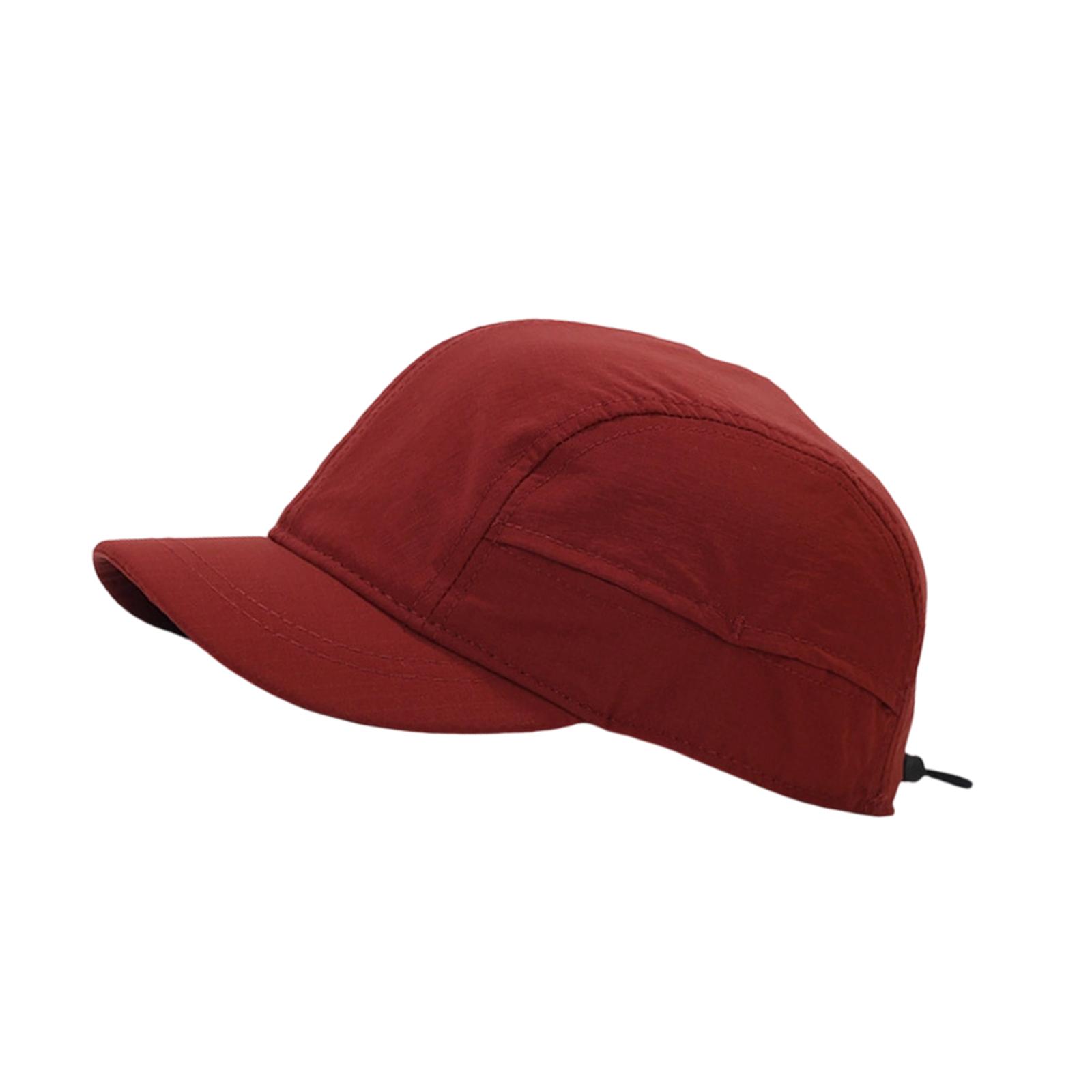 Practical Styles Baseball Hat Short Brims Sun Protective Soft Men Hat Ideal for Hiking Running Cycling Activities вина червоного кольору
Practical Styles Baseball Hat Short Brims Sun Protective Soft Men Hat Ideal for Hiking Running Cycling Activities вина червоного кольору