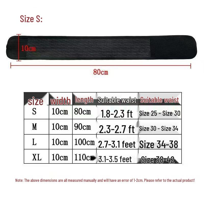 Slim Breathable Lumbar Support Belt - Ultra-thin Elastic Waistband for Men & Women Sports, Dance, and Spine Support. Extra Large чорний
Slim Breathable Lumbar Support Belt - Ultra-thin Elastic Waistband for Men & Women Sports, Dance, and Spine Support. Extra Large чорний