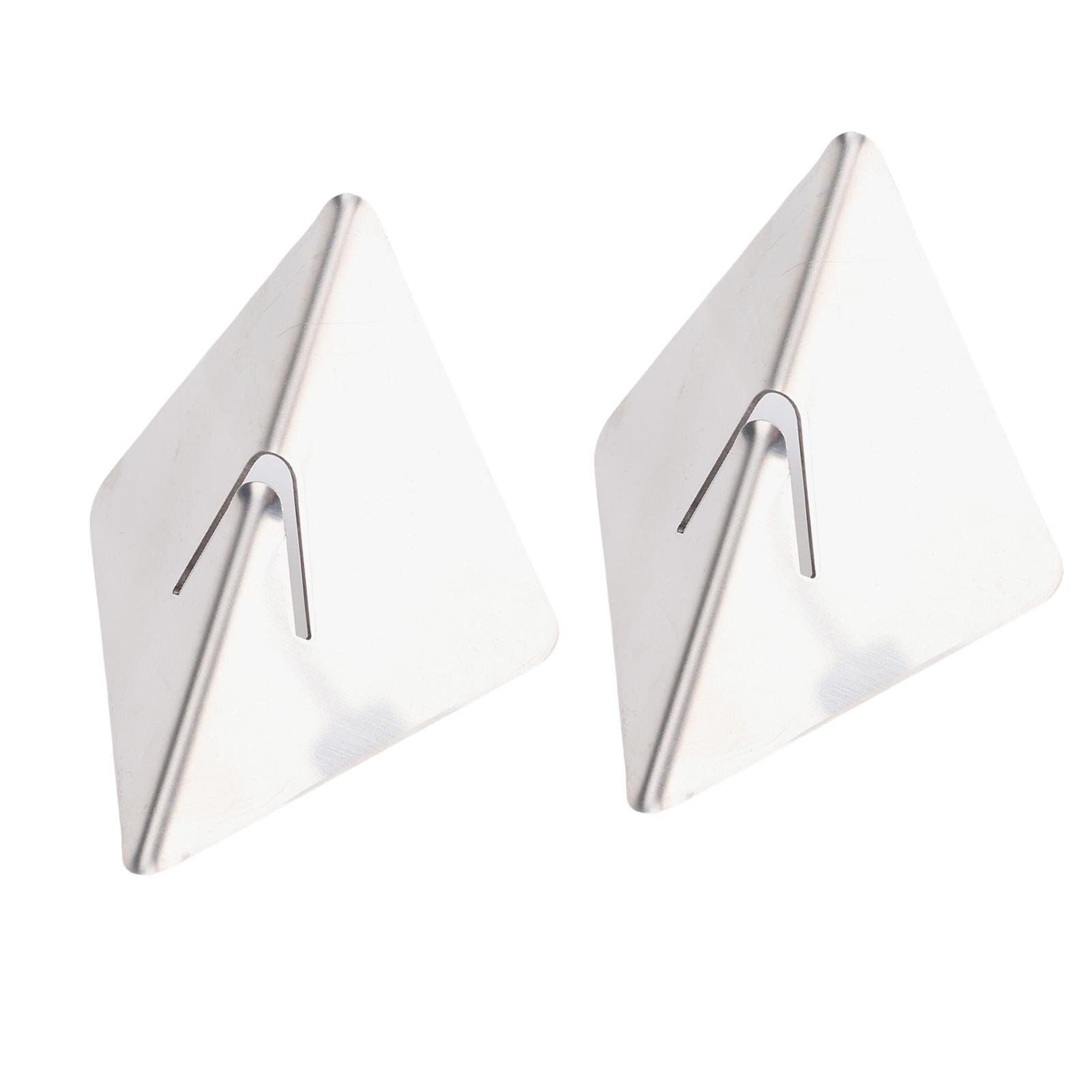 2 Pcs Table Number Holder Stainless Steel Stable Triangle Shape Place Card Holder Restaurant Menu Card Stand
2 Pcs Table Number Holder Stainless Steel Stable Triangle Shape Place Card Holder Restaurant Menu Card Stand
