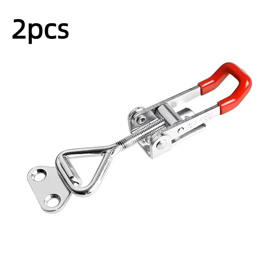 2/10pcs Adjustable Toggle Clamp Latch Heavy Duty Toggle Latches Holding Capacity Pull Latch Clamp For Smoker Lid Jig Tool Box Ca
2/10pcs Adjustable Toggle Clamp Latch Heavy Duty Toggle Latches Holding Capacity Pull Latch Clamp For Smoker Lid Jig Tool Box Ca
