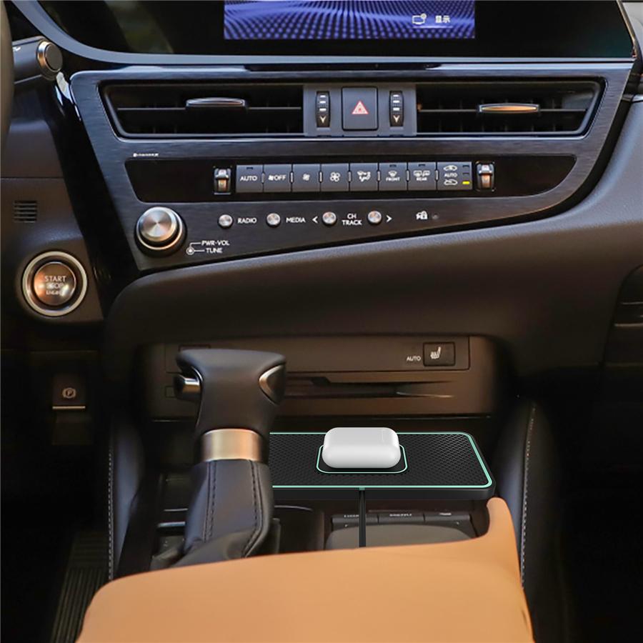 1Pcs 15W Wireless Car Charger Silicone Pad Mobile Phone Fast Charging Mat Cradle
1Pcs 15W Wireless Car Charger Silicone Pad Mobile Phone Fast Charging Mat Cradle