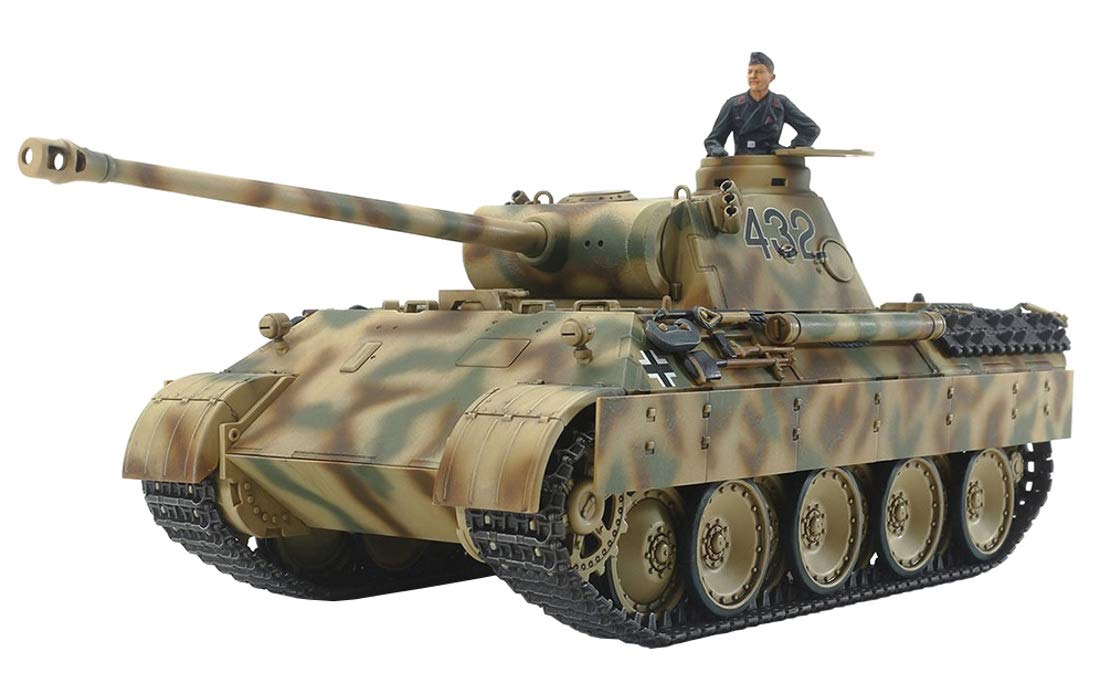 Tamiya 1/48 Military Miniature Series No.97 German Army Panther D Type Plastic Model 32597
Tamiya 1/48 Military Miniature Series No.97 German Army Panther D Type Plastic Model 32597