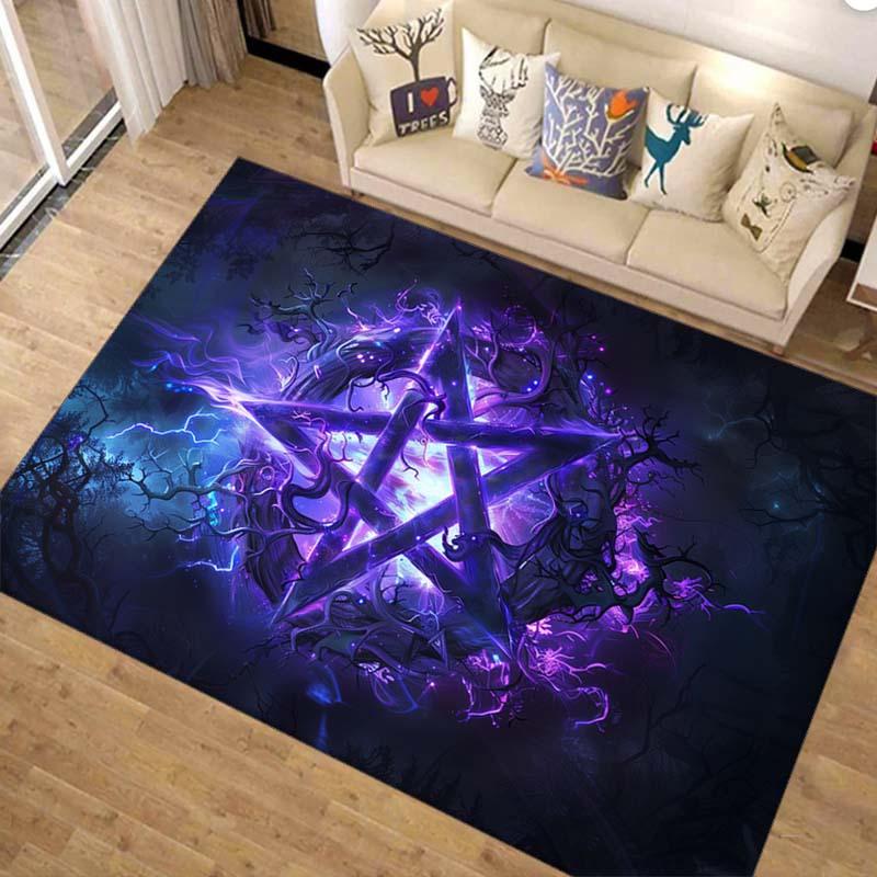Purple Stars Printed Rug, Non Slip Carpet, Dark Cosmic Design, Perfect for Bedroom Living Room Study, Game Area Home Decor 60cm x 90cm
Purple Stars Printed Rug, Non Slip Carpet, Dark Cosmic Design, Perfect for Bedroom Living Room Study, Game Area Home Decor 60cm x 90cm