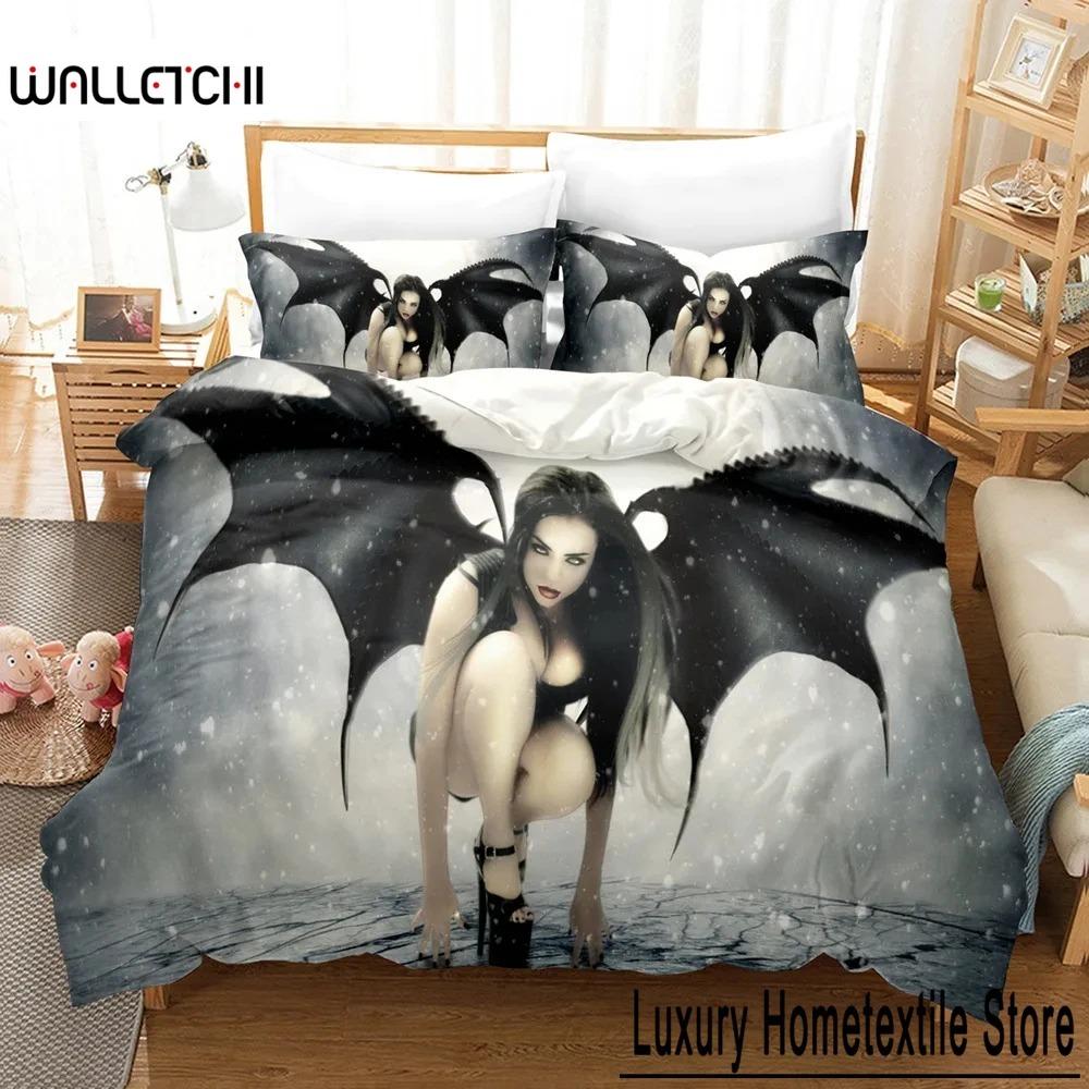 3D Print Angel Bedding Set Boys Girls Twin Queen Size Duvet Cover Pillowcase Bed Kids Adult Fashion Home Textile Customizable 70x133cm 2pcs
3D Print Angel Bedding Set Boys Girls Twin Queen Size Duvet Cover Pillowcase Bed Kids Adult Fashion Home Textile Customizable 70x133cm 2pcs