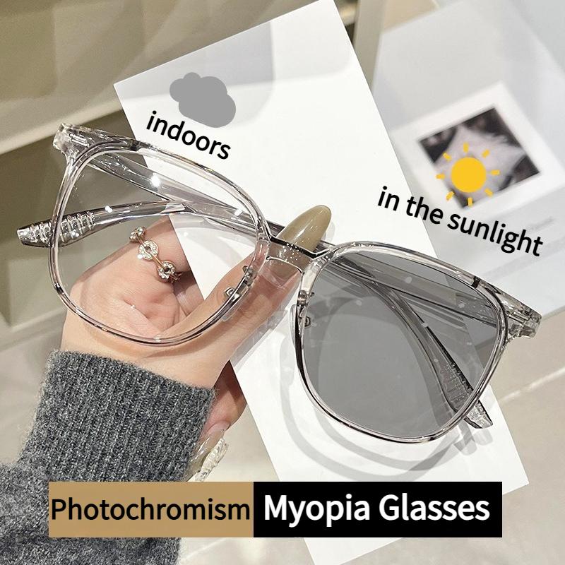 Photochromic Myopia Glasses 0~-6.0Neutral Anti Blue Light Protective Glasses Glasses Lenses That Can Change Color Under Sunlight 0 Anti blue light серый
Photochromic Myopia Glasses 0~-6.0Neutral Anti Blue Light Protective Glasses Glasses Lenses That Can Change Color Under Sunlight 0 Anti blue light серый