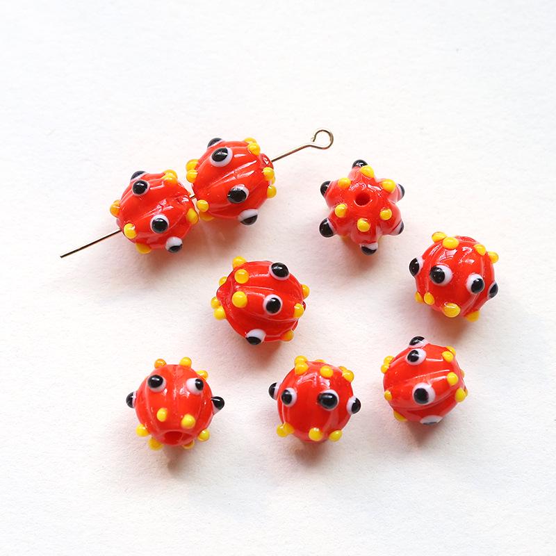 Quirky Polka Dot Glass Beads: DIY Jewelry Making Materials for Earrings and Necklaces.
Quirky Polka Dot Glass Beads: DIY Jewelry Making Materials for Earrings and Necklaces.