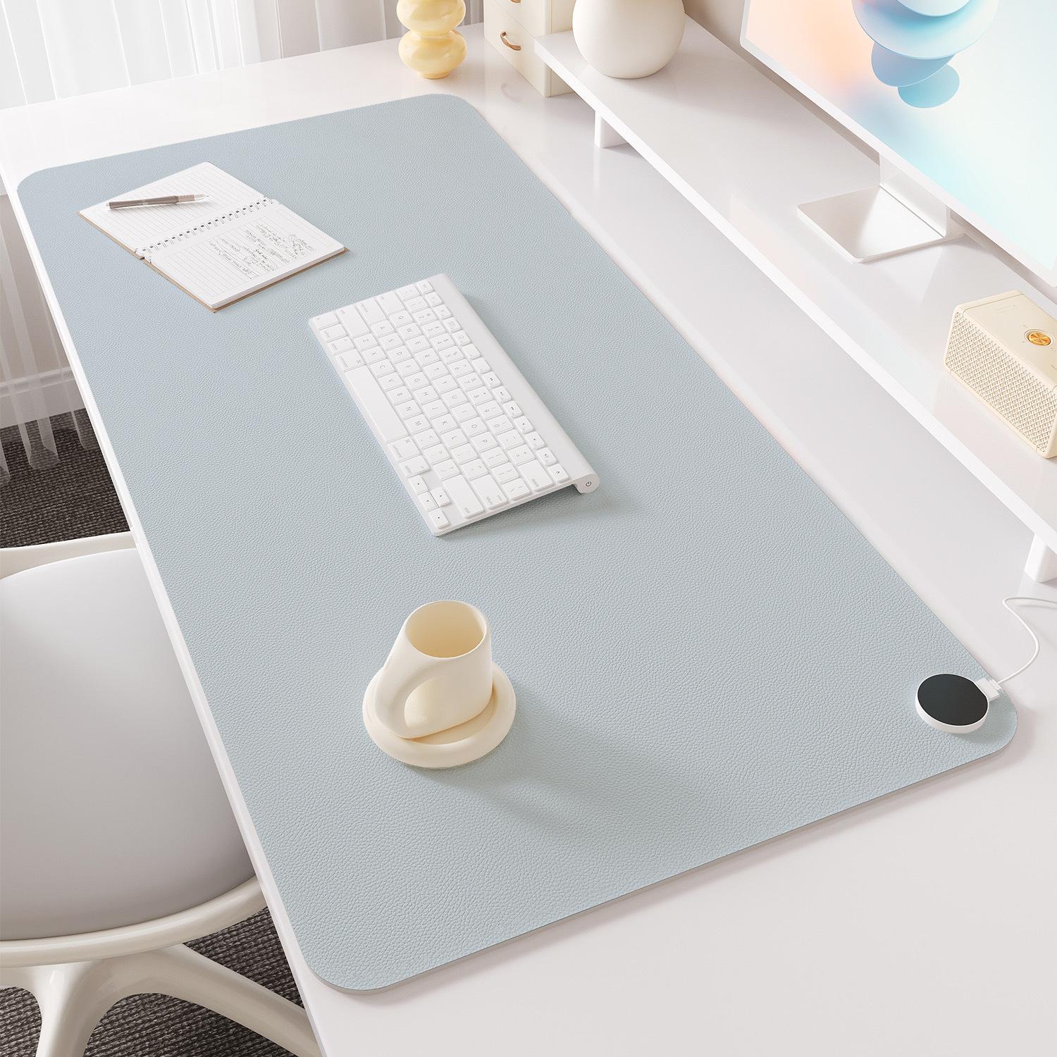 Heated Desk Mat for Studying, Working, and Studying; Waterproof, Stain-resistant, and Warming for Hands and Computer Desks in Winter. 36*60cm - 3-level timer - left switch
Heated Desk Mat for Studying, Working, and Studying; Waterproof, Stain-resistant, and Warming for Hands and Computer Desks in Winter. 36*60cm - 3-level timer - left switch