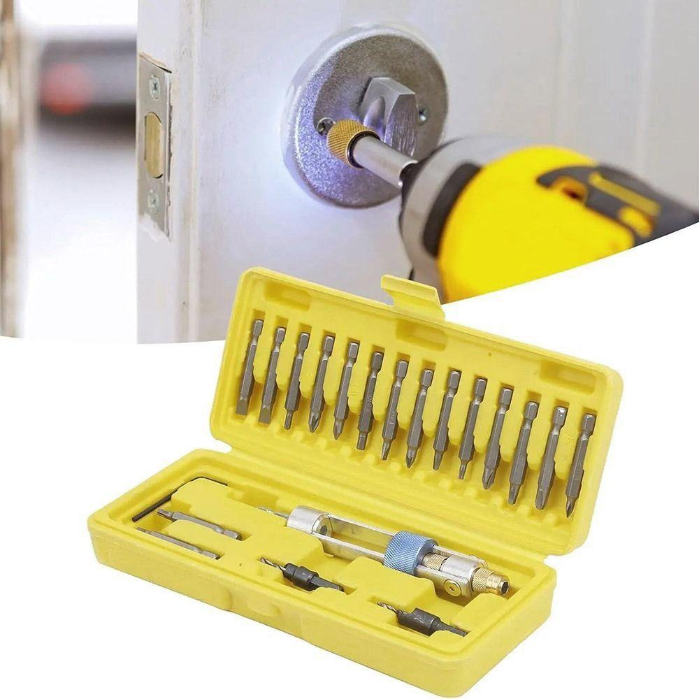 Countersunk Head Screwdriver Head Set with Storage Box Batch Head Combination Set DIY Drill Bit Set
Countersunk Head Screwdriver Head Set with Storage Box Batch Head Combination Set DIY Drill Bit Set