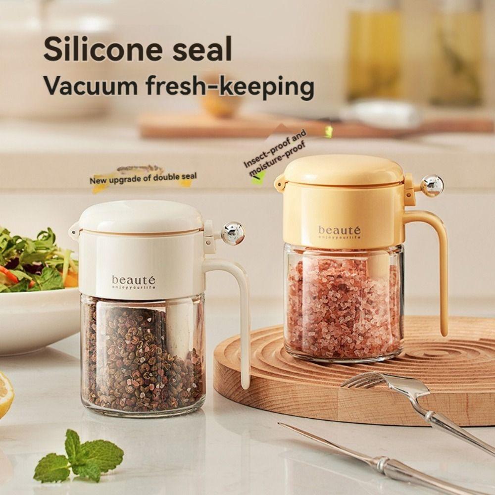 Push-type Sealed Seasoning Jar Leak-proof Spice Tank Useful Condiment Storage Container Restaurant
Push-type Sealed Seasoning Jar Leak-proof Spice Tank Useful Condiment Storage Container Restaurant