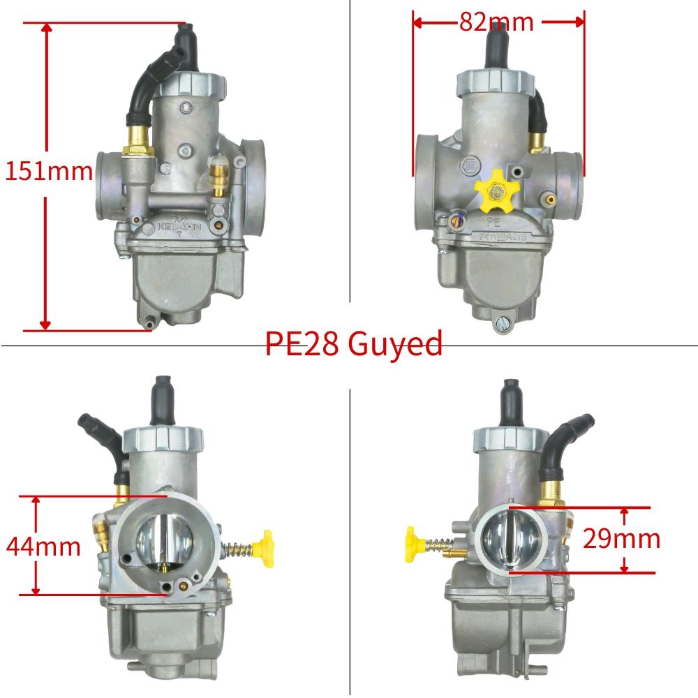 PE28 28mm For Keihin NSR PRO NSR150 Scooter ATV Dirt Bike 100CC-250CC Motorcycle Carburetor PE28
PE28 28mm For Keihin NSR PRO NSR150 Scooter ATV Dirt Bike 100CC-250CC Motorcycle Carburetor PE28