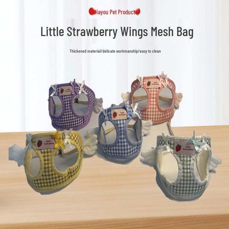 Anti-Escape Small Dog Harness & Leash for Outdoor Walking Small (3-10 catties)
Anti-Escape Small Dog Harness & Leash for Outdoor Walking Small (3-10 catties)