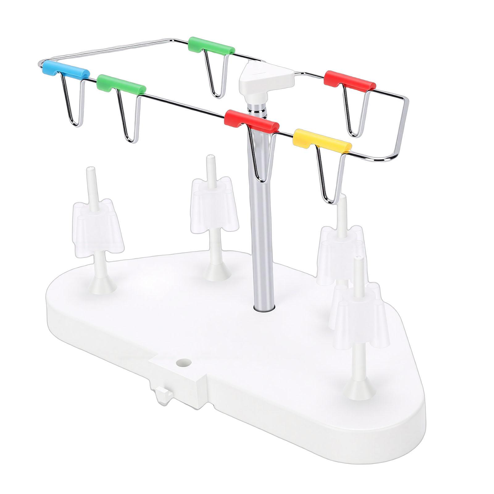 Spool Thread Stand Fit for Serger 14HD854 S0100 Sewing Machine Multifunctional Trapezoidal 4 Thread Holder Movable Height
Spool Thread Stand Fit for Serger 14HD854 S0100 Sewing Machine Multifunctional Trapezoidal 4 Thread Holder Movable Height