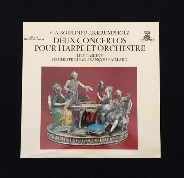 LP Record F. A. BOIELDIEU J. B. KRUMPHOLZ Deux Concertos Pour Harpe Et Orches STU70192 ERATO France Classical Used
LP Record F. A. BOIELDIEU J. B. KRUMPHOLZ Deux Concertos Pour Harpe Et Orches STU70192 ERATO France Classical Used