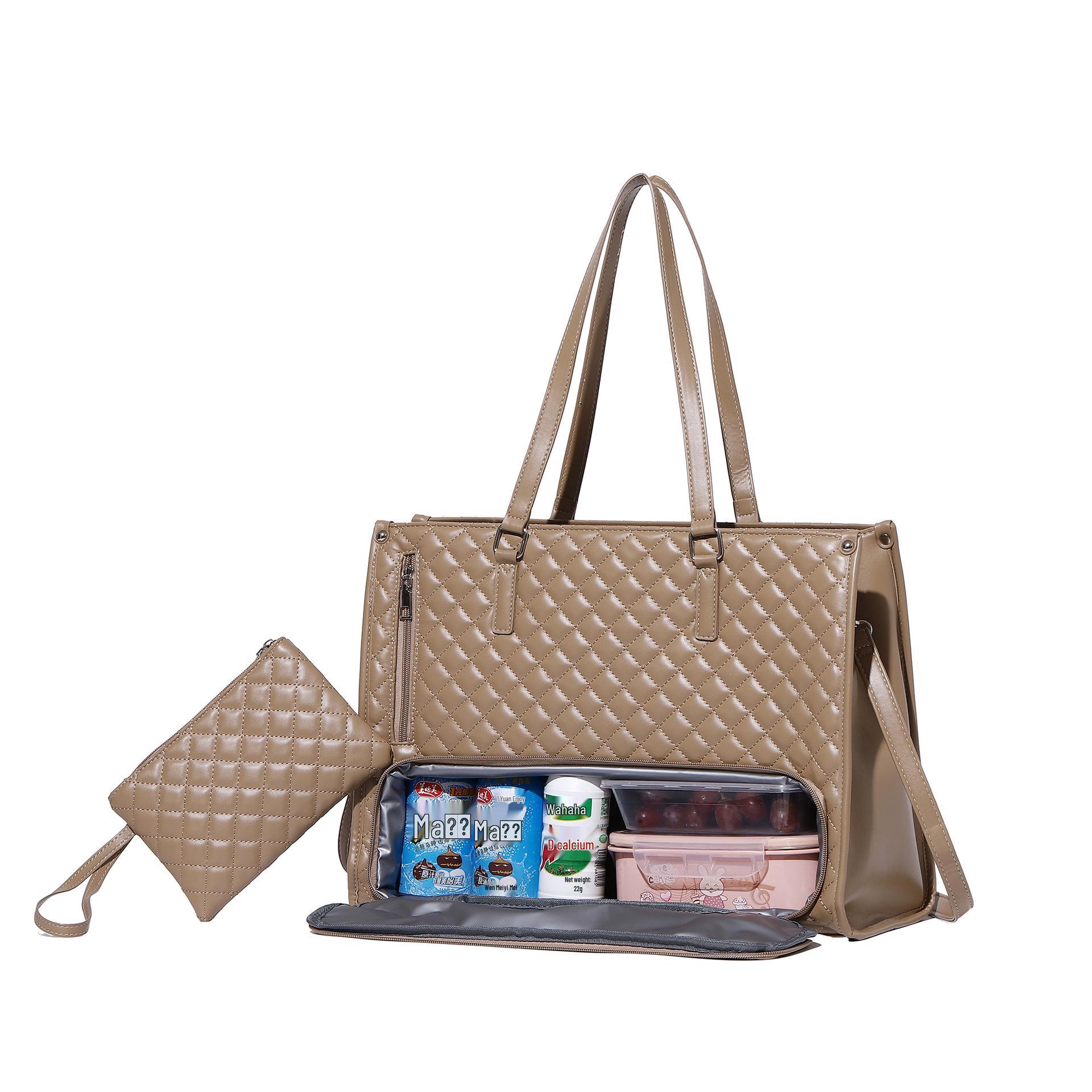 Универсальная сумка-тоут для ноутбука и ланч-бокс с термоизоляцией и ремнем через плечо
Универсальная сумка-тоут для ноутбука и ланч-бокс с термоизоляцией и ремнем через плечо