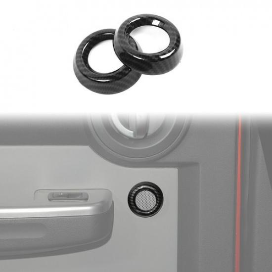 Carbon Fiber Interior Rear Door Speaker Cover Trim Ring For Dodge Nitro 2007-12
Carbon Fiber Interior Rear Door Speaker Cover Trim Ring For Dodge Nitro 2007-12
