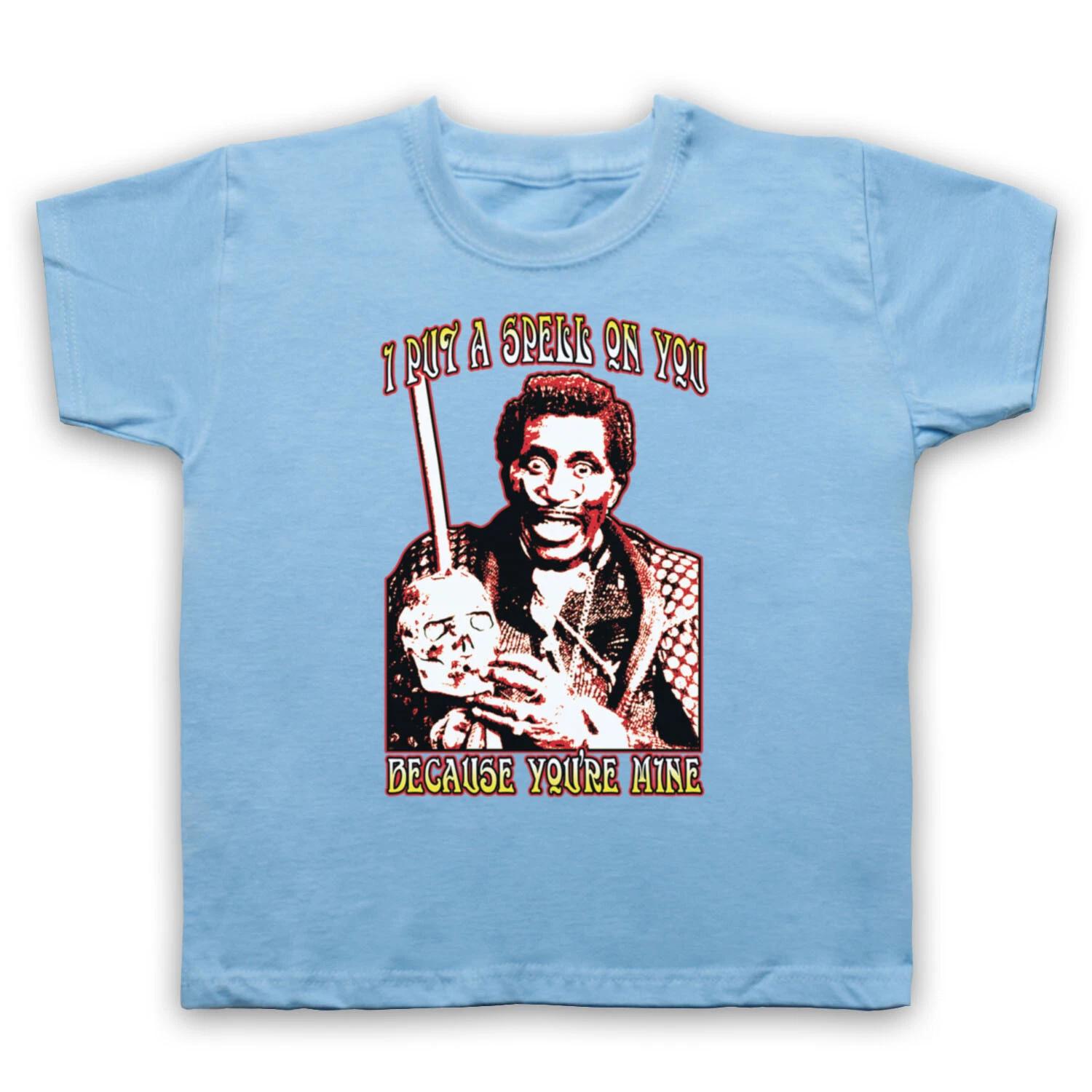 I PUT A SPELL ON YOU UNOFFICIAL SCREAMIN JAY HAWKINS KIDS CHILDS T-shirt 110
I PUT A SPELL ON YOU UNOFFICIAL SCREAMIN JAY HAWKINS KIDS CHILDS T-shirt 110