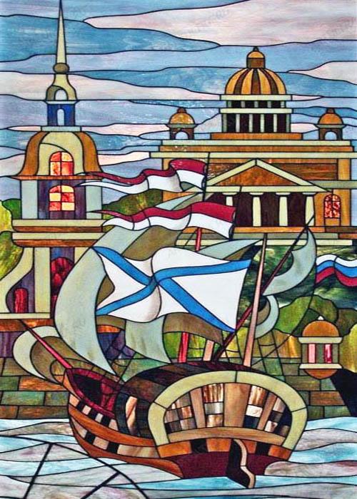 Custom Size Static Cling Window Film, Stained Glass Style Church & Sailboat Landscape Sticker for Office Home Decor, Removable (as the picture,40X56cm)
Custom Size Static Cling Window Film, Stained Glass Style Church & Sailboat Landscape Sticker for Office Home Decor, Removable (as the picture,40X56cm)