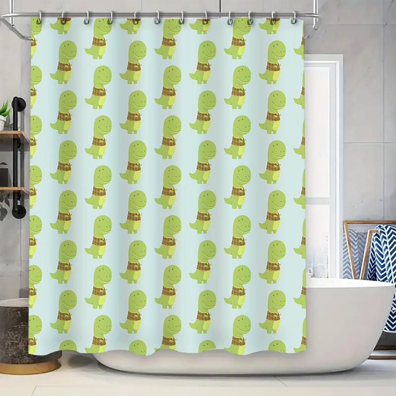 Cute Dinosaur Shower Curtain Blue Kids Bathroom Decor Cartoon Animal Pattern Waterproof Fabric Backdrop Washable W60H190(CM)-1 Pcs
Cute Dinosaur Shower Curtain Blue Kids Bathroom Decor Cartoon Animal Pattern Waterproof Fabric Backdrop Washable W60H190(CM)-1 Pcs