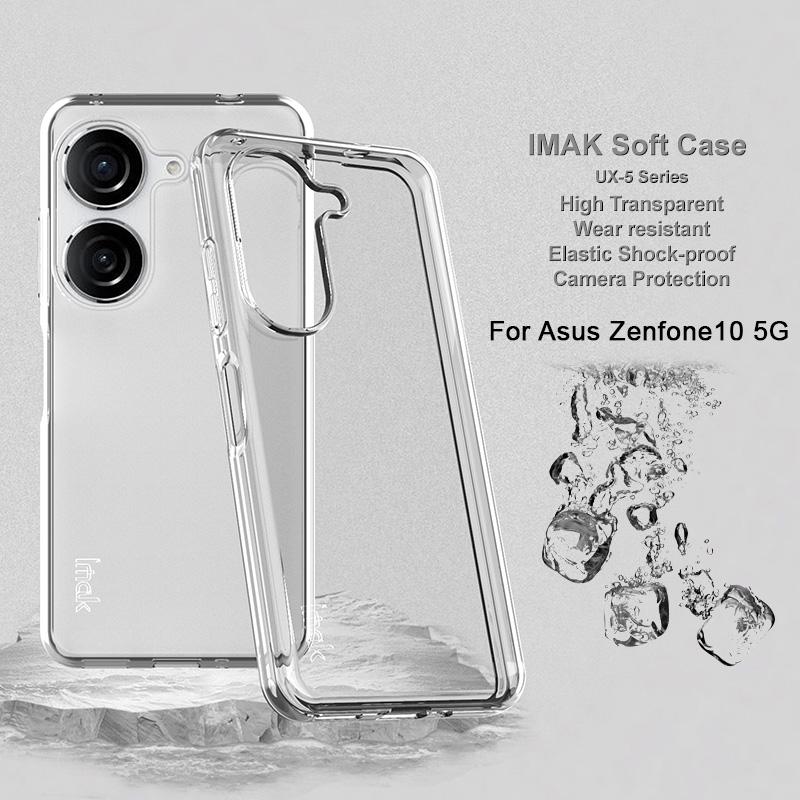 IMAK UX-5 Series for Asus Zenfone 10 5G HD Transparent Mobile Phone Case TPU Cell Phone Cover A
IMAK UX-5 Series for Asus Zenfone 10 5G HD Transparent Mobile Phone Case TPU Cell Phone Cover A