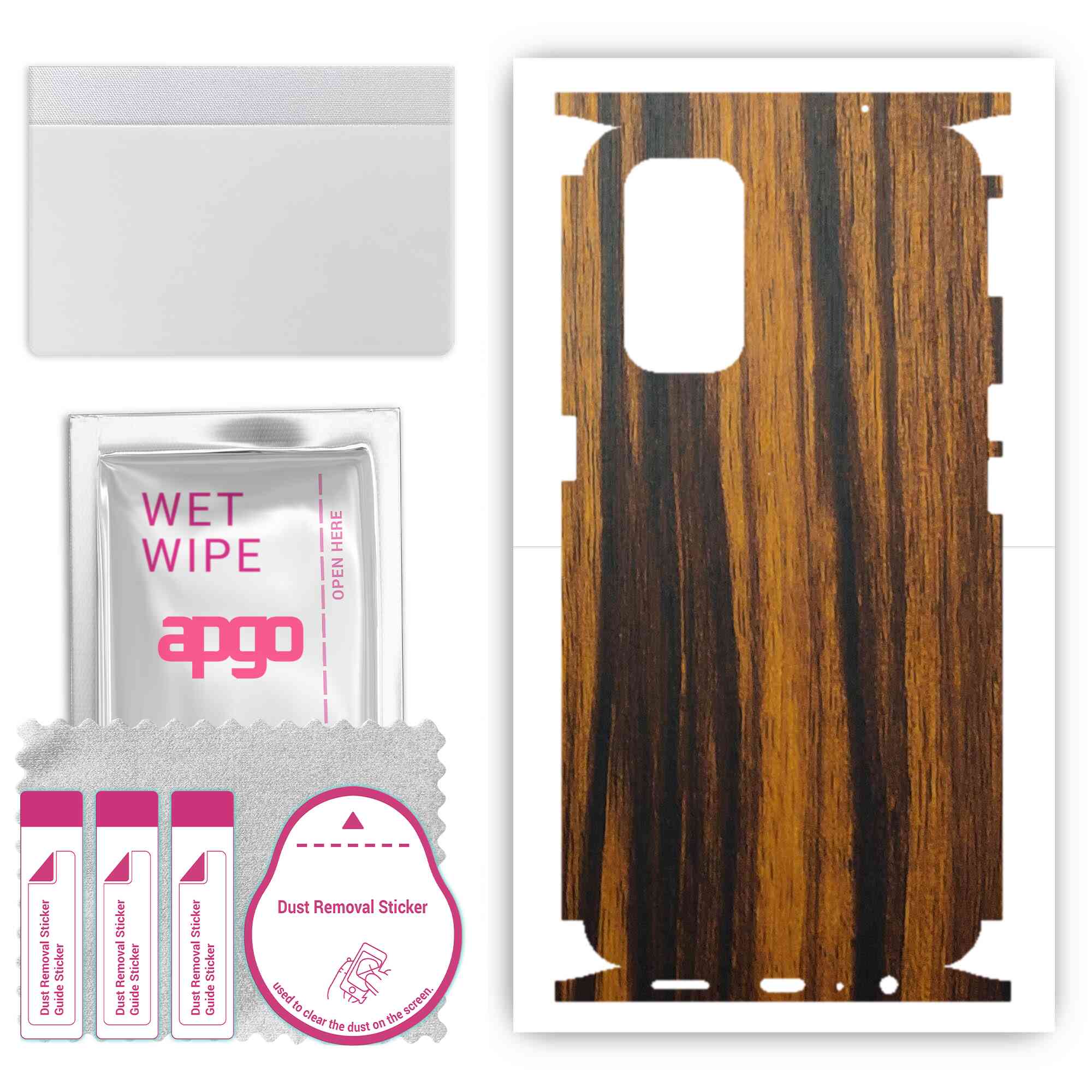apgo Protective Skin Sticker for the back+sides compatible with Oppo Reno5 5G, Full Wrap Film, Foil, Vinyl - Pattern Tigerwood
apgo Protective Skin Sticker for the back+sides compatible with Oppo Reno5 5G, Full Wrap Film, Foil, Vinyl - Pattern Tigerwood