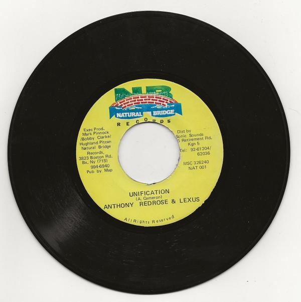 7-дюймовая пластинка ANTHONY RED ROSE & LEXXUS - Unification NAT001,NAT005 Natural Bridge Япония Регги, Ска и Даб Б/У
7-дюймовая пластинка ANTHONY RED ROSE & LEXXUS - Unification NAT001,NAT005 Natural Bridge Япония Регги, Ска и Даб Б/У