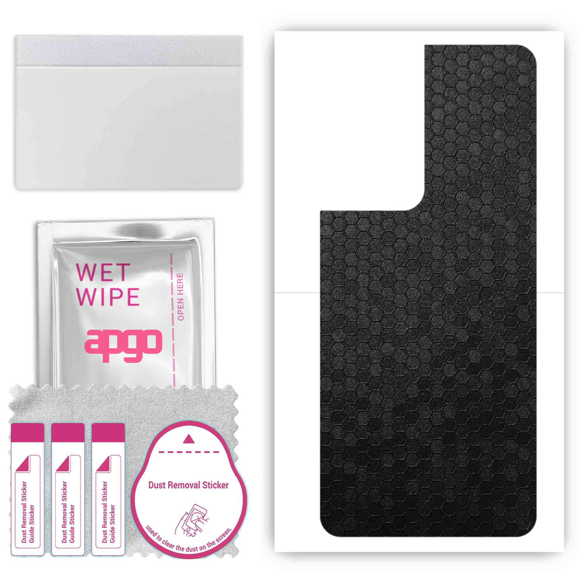 apgo Protective Skin Sticker for the back compatible with Oppo Reno8 Z 5G, Wrap Film, Foil, Vinyl - Pattern Black Honeycomb
apgo Protective Skin Sticker for the back compatible with Oppo Reno8 Z 5G, Wrap Film, Foil, Vinyl - Pattern Black Honeycomb
