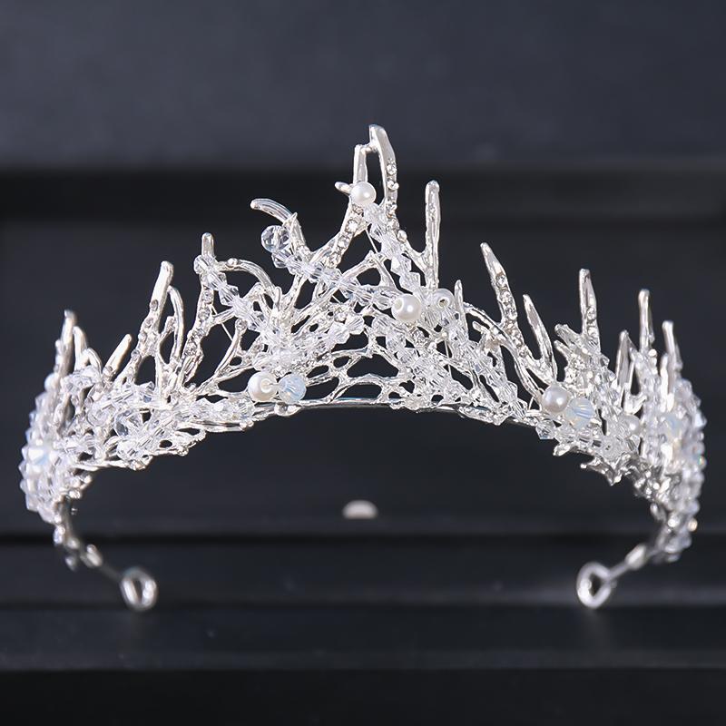 Vintage Wedding Crown Pearl Rhinestone Crystal Crown Headdress Bridal Crown Hair Accessories Queen Crown Wedding Headdress Gift
Vintage Wedding Crown Pearl Rhinestone Crystal Crown Headdress Bridal Crown Hair Accessories Queen Crown Wedding Headdress Gift