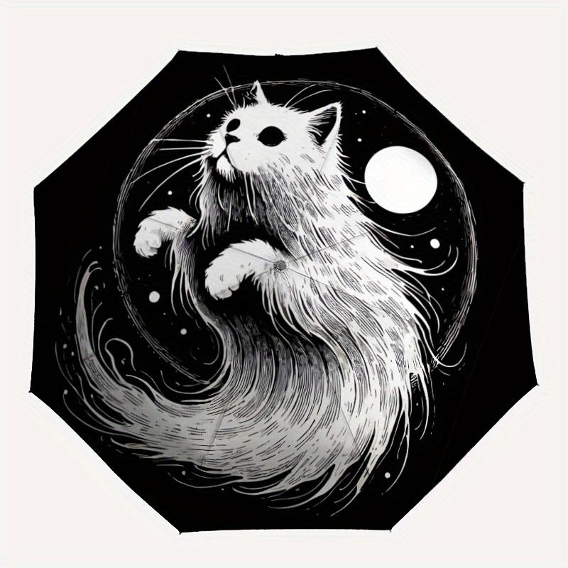 1pc Yin Yang Cat Automatic Umbrella High Quality Canopy, Portable Folding Umbrella with, Ideal Gift for - Travel, Everyday, Formal Events, S
1pc Yin Yang Cat Automatic Umbrella High Quality Canopy, Portable Folding Umbrella with, Ideal Gift for - Travel, Everyday, Formal Events, S