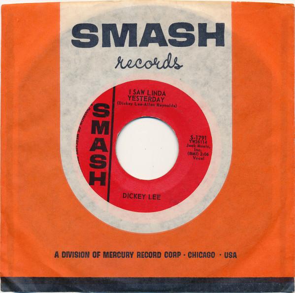 7-дюймовая пластинка DICKEY LEE - I Saw Linda Yesterday S1791 Smash Records 1962 US Rock Б/у
7-дюймовая пластинка DICKEY LEE - I Saw Linda Yesterday S1791 Smash Records 1962 US Rock Б/у