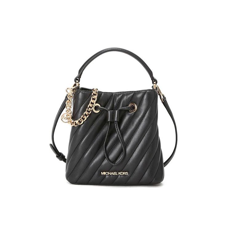 Michael Kors MK Abbey Drawstring Chain Solid Color Commuter Bucket Bag Women Bags Black 35TOGU2COU-BLACK Basic Set (Bag+Dust Bag)
Michael Kors MK Abbey Drawstring Chain Solid Color Commuter Bucket Bag Women Bags Black 35TOGU2COU-BLACK Basic Set (Bag+Dust Bag)