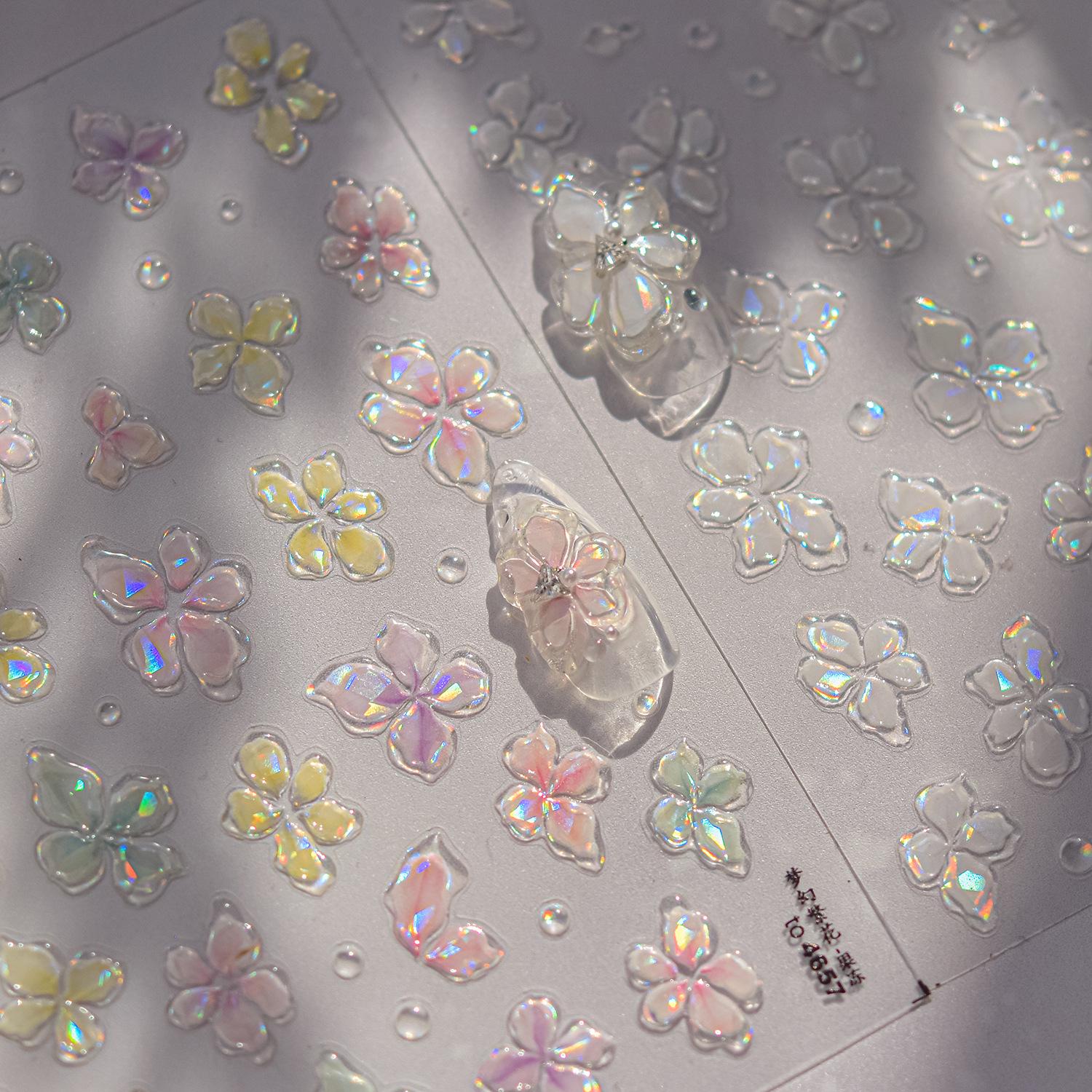 Наклейки для ногтей Tomoni Dreamy Floral Jelly - Горячая японская канцелярия для телефонов и ногтей.
Наклейки для ногтей Tomoni Dreamy Floral Jelly - Горячая японская канцелярия для телефонов и ногтей.