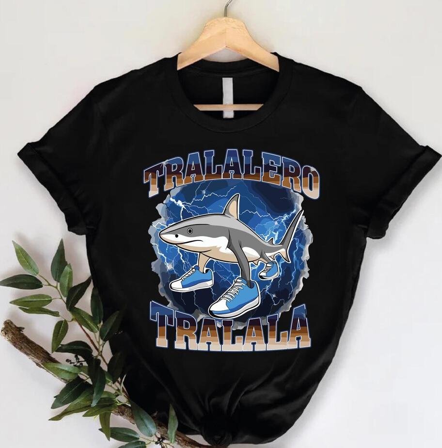 Funny Shark Meme Shirt Tralalero Tralala Shirt Funny Shark Meme Brain Rot Tee Shark With Shoes Meme Tee Stupid Gifts 4XL
Funny Shark Meme Shirt Tralalero Tralala Shirt Funny Shark Meme Brain Rot Tee Shark With Shoes Meme Tee Stupid Gifts 4XL