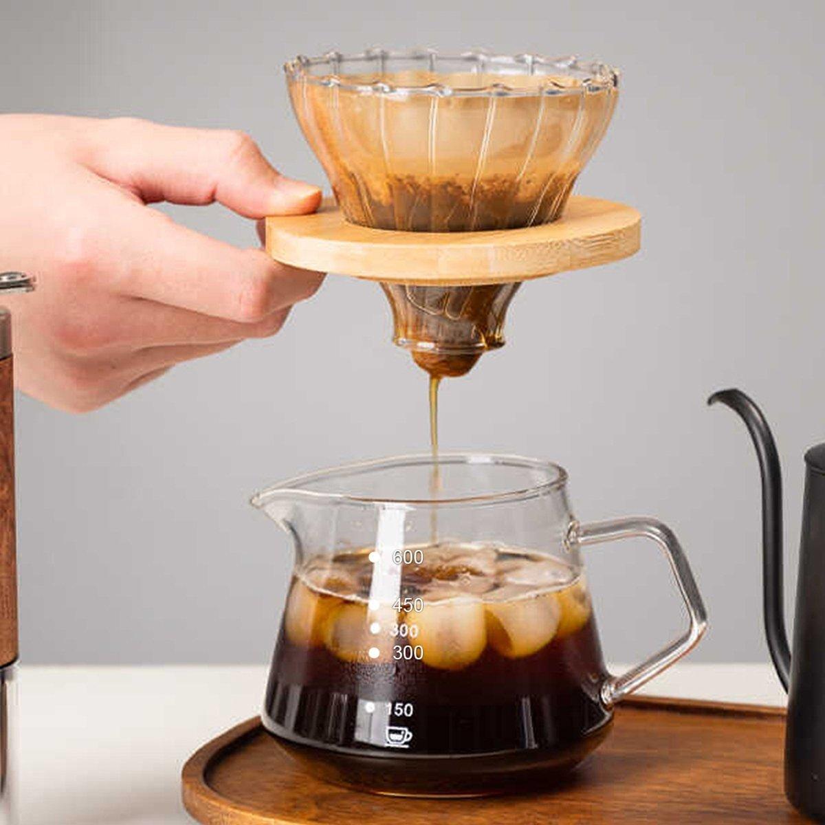 BHBL Coffee Filter Cup with Wood Stand 600ml Coffee Machine Hand Brew Coffee Pot Set Coffee Maker Cup Accessories China Mainland
BHBL Coffee Filter Cup with Wood Stand 600ml Coffee Machine Hand Brew Coffee Pot Set Coffee Maker Cup Accessories China Mainland