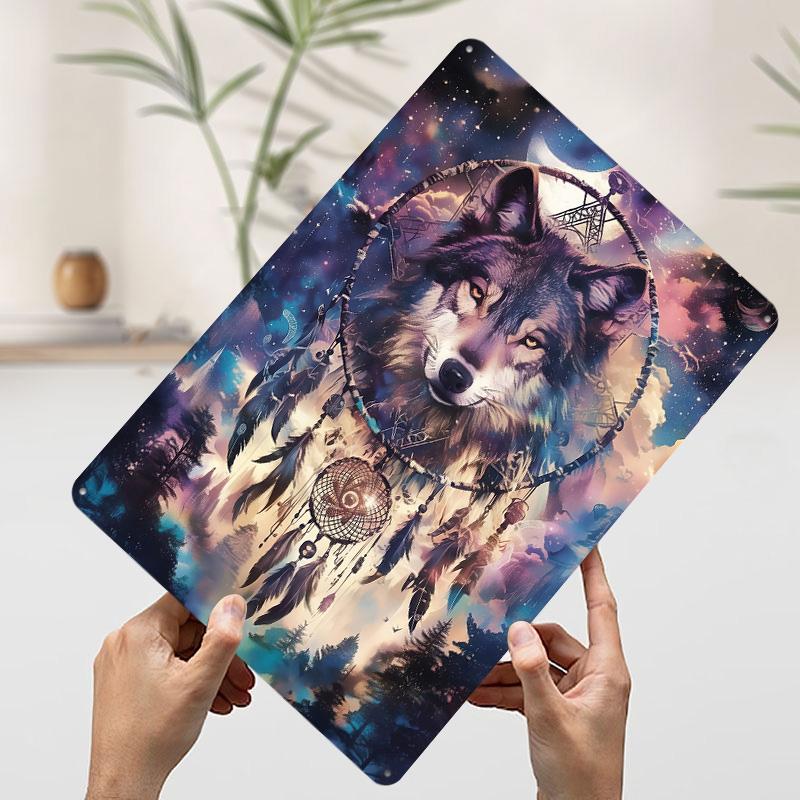 Wolfs Dreamcatcher Dream Printed Poster Customized Wall Art Retro Vintage Metal Tin Signs for Garage Decoration Room Coffee Bar 20x30cm(7.8x11.8inch)
Wolfs Dreamcatcher Dream Printed Poster Customized Wall Art Retro Vintage Metal Tin Signs for Garage Decoration Room Coffee Bar 20x30cm(7.8x11.8inch)